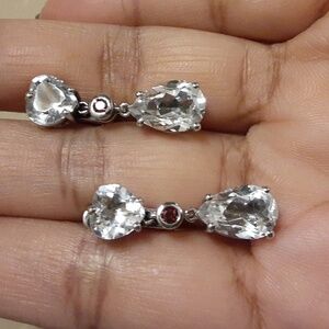 925 Multi Gemstone, Multi Shape, Luxury Look, Glamorous Earrings. FIRM.